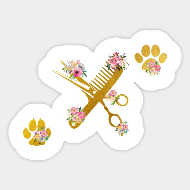 Pet Grooming Sticker by erzebeth